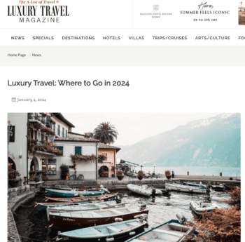 Luxury Travel: Where to Go in 2024